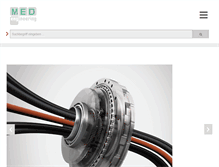 Tablet Screenshot of med-eng.de